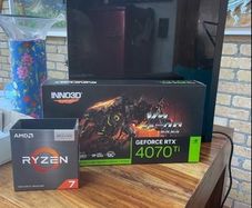 High end gaming pc 4070ti 5800x3d