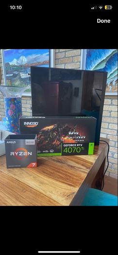 High end gaming pc 4070ti 5800x3d