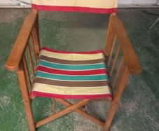 vintage deck chair