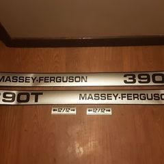 Massey Ferguson 390T decals