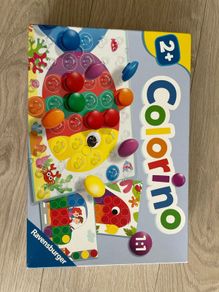 Coloring Ravensburger mosaic 2+ years