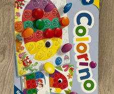 Coloring Ravensburger mosaic 2+ years