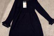 New baby dress navy size 2-3 years old
