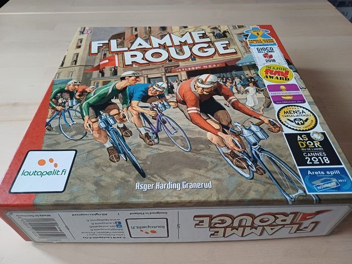 Flamme Rouge Family Bicycle Racing Strategy Board Game 2016