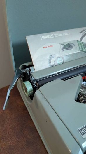Vintage Hermes Baby typewriter
