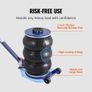 Air Jack, 5 Ton/11000 lbs Triple Bag Air Jack, Airbag Jack with Six Steel Pipes, Lift up to 18.5 inch/470 mm, 3-5 s Fast Lifting Pneumatic Jack, with Adjustable Handle for Car, Garage, Repair Image 5
