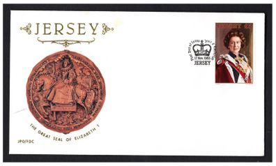 1983 Jersey UK5 Definitive Stamp First Day Cover (FDC)