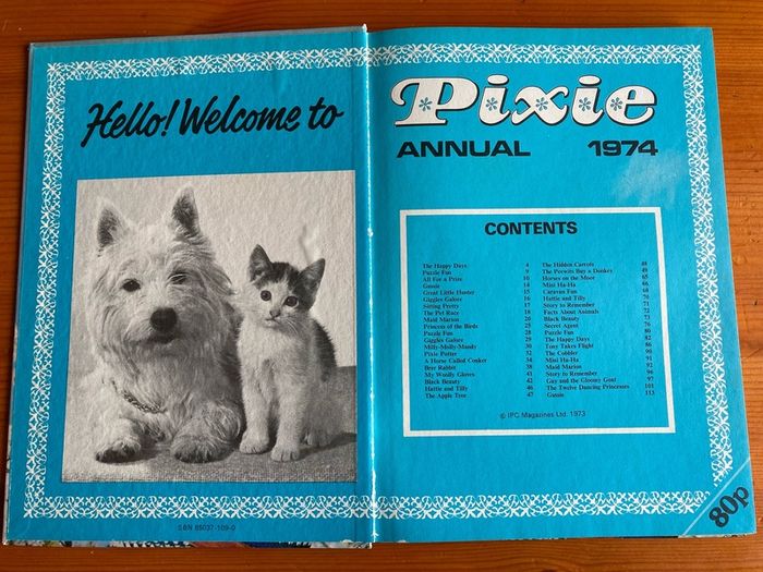 Comic: 'Pixie' annual 1974