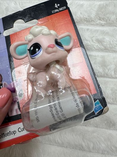 Littlest Pet Shop LPS Cottontop Curlicue 101 Pet DIRty Please see pictures