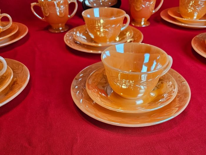 Fire King Oven Ware Glass Set  USA, 1950 1970s