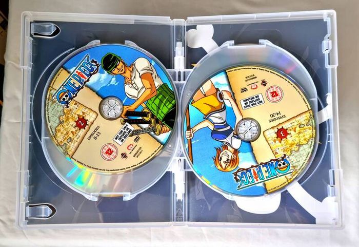 One Piece: Uncut Collection DVD Bundle (Collections 1, 6, 10, 11, 13)