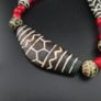 Antique Pumtek Pyu & Venetian WhiteHeart Beads Necklace 24 inches Image 2