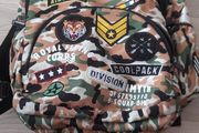 Backpack Coolpack Bentley Camo Desert Badges
