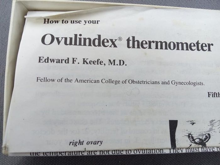 Vintage Ovulindex Thermometer
