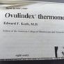 Vintage Ovulindex Thermometer Image 2