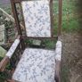 Solid antique rocking chair Image 2