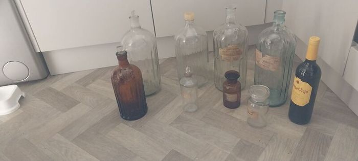 old medicine bottles
