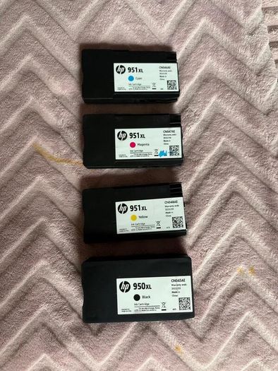 Genuine HP 950XL & 951XL High Yield Ink Unopened Boxed Set + Partial Stash