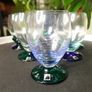 Vintage 6 Bohemia Chech Republic Multicolor Glasses in Box Image 2