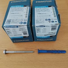 Rawlplug Frame Fixing Plugs 10mm x 100mm