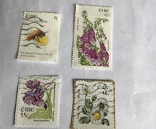 Irish stamps. - Flora Fauna
