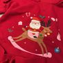 Christmas tracksuit girl 2-3 years Image 2