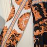Stunning long sleeve faux wrap floral maxi dress Image 4