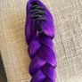KPop K Pop Demon Hunters purple braid / plait hair accessory Image 2