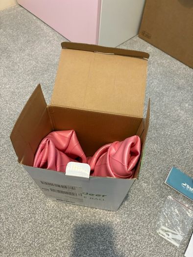 Exercise ball Pink Trideer