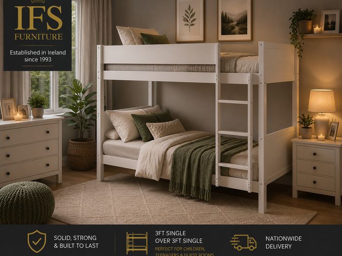 New 3ft Single Bunks To Clear Only 249 Euro