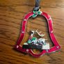 Newbridge Silverware Resting Reindeer Christmas Tree Decoration Image 2