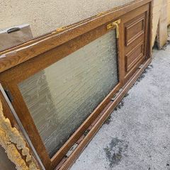 Brown pvc door
