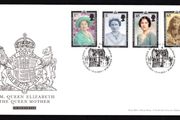 2002 Great Britain Queen Elizabeth, The Queen Mother Commemorative Stamps Royal Mail Addressed First Day Cover (FDC).