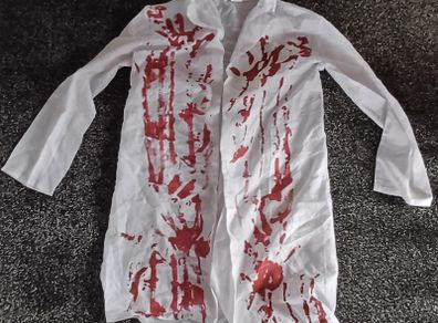 Halloween Shirt with fake blood stains (M)