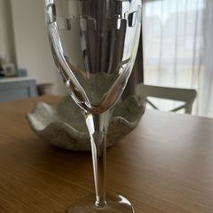 John Rocha Collab Waterford Crystal Incline Geo Wine Goblet