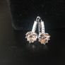 Morganite /crystal Earrings Image 3