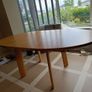 skovby extendable oval dining table Image 8