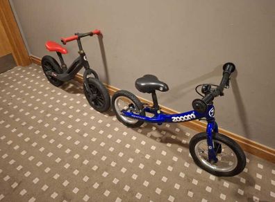 Two balance bike