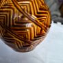 Vintage Retro Brown Vase Image 4