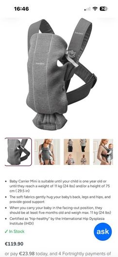 Baby carrier