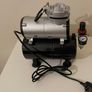 Fengda FD-186 Airbrush Mini Compressor with Tank - Perfect Condition Image 2
