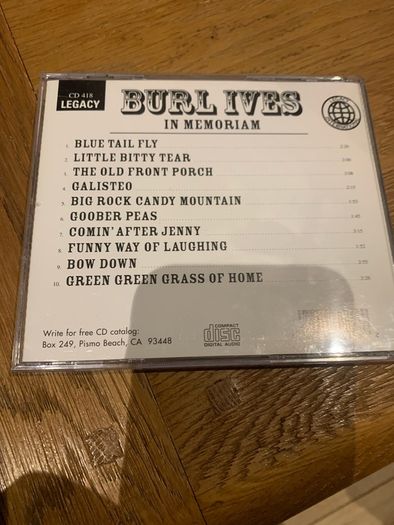 Burl Ives -  In Memoriam
