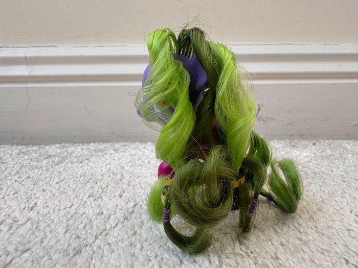 My Little Pony G4 approx. 3" Target Power Ponies Mane-iac Mayhem Brushable Used Please see photos