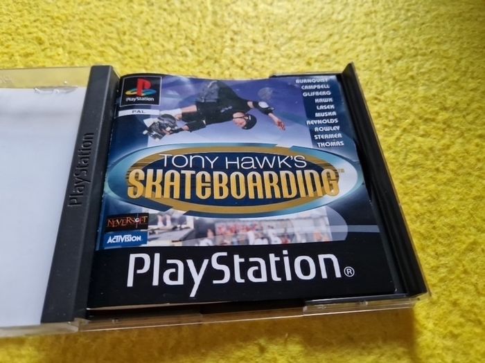 Tony Hank's Stakeboarding PlayStation1 ps1 PlayStation2 ps2 games Original
