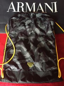 armani gym bag
