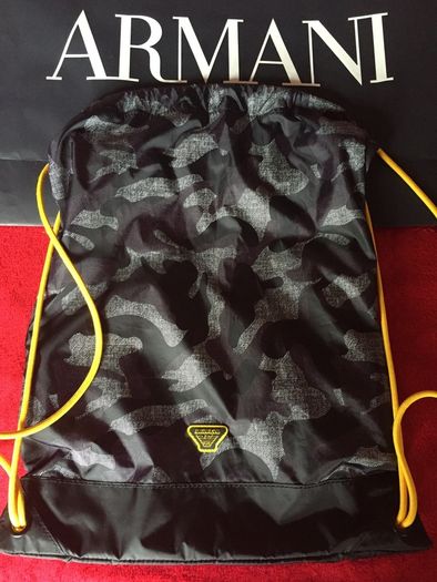 armani gym bag