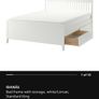 Ikea IDANAS Bed Frame Image 2