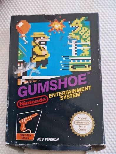 Gumshoe Gum Shoe Nintendo Nes Arcade Retro Games Original