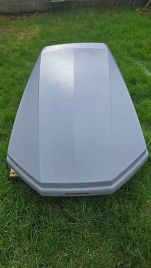 Car roof box 470L and roof bars (rental)