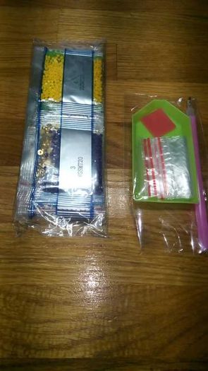 Luminous Diamond Painting Kit. Horse